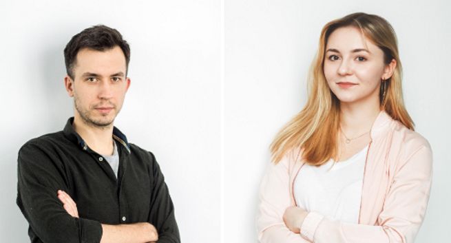 Kamil Kuć i Natalia Grabowska w zespole 180heartbeats + Jung v Matt