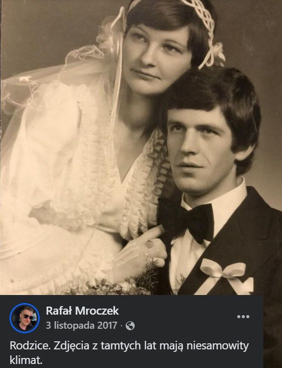 Rodzice Rafała Mroczka