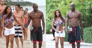 Balotelli z narzeczoną na plaży! (ZDJĘCIA)