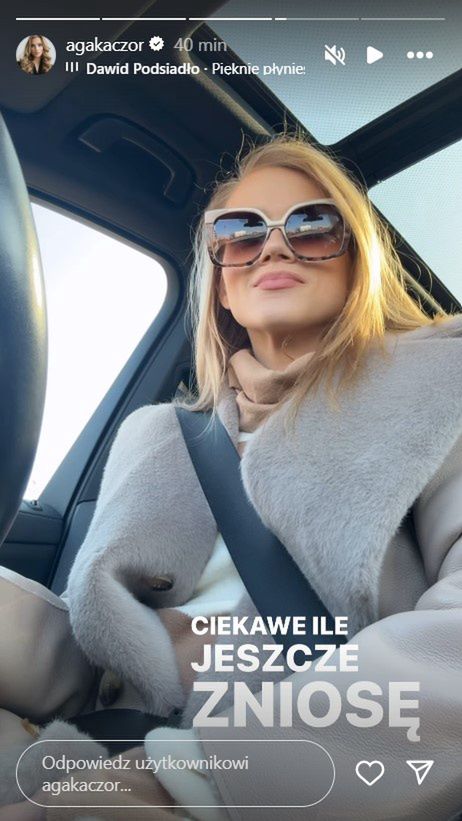 Agnieszka Kaczorowska i jej wymowne nagranie