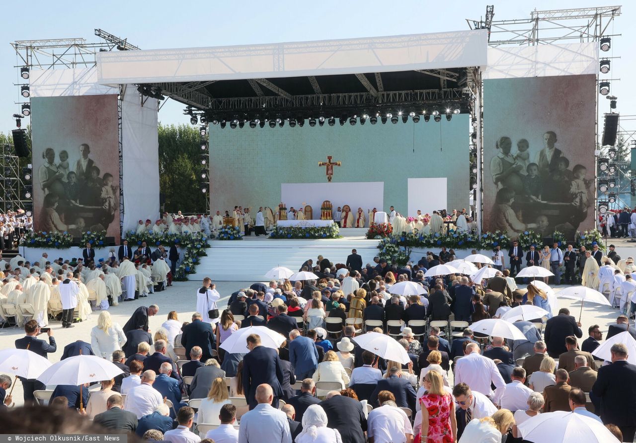 Beatyfikacja rodziny Ulmów. Tłumy wiernych w Markowej