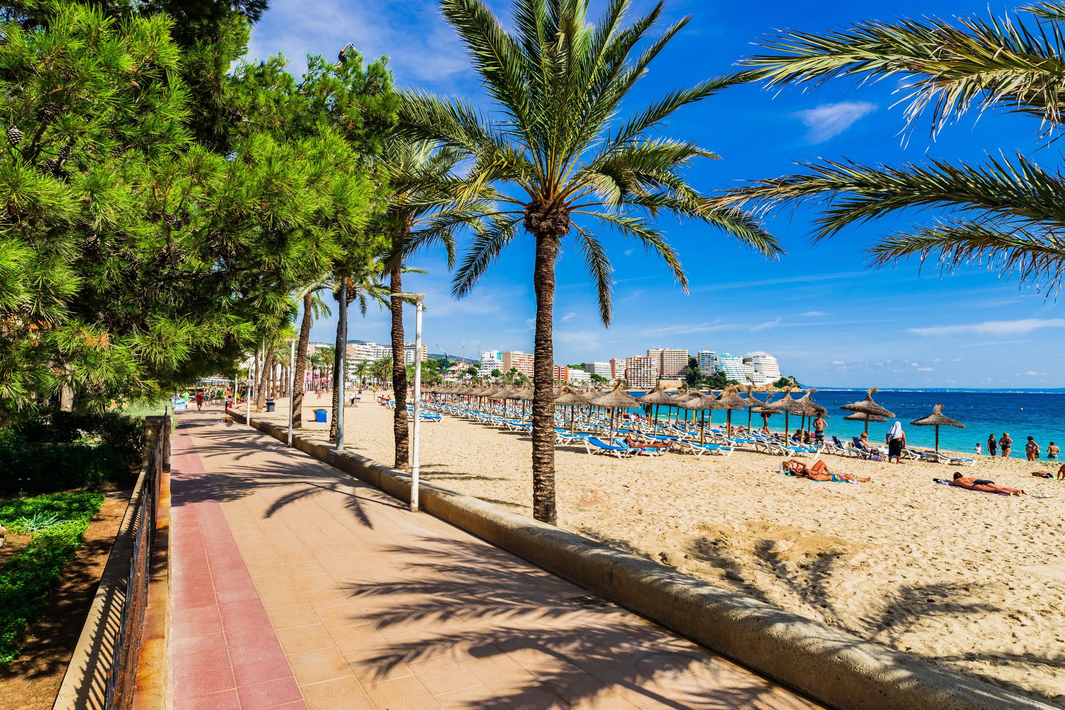 Plaża w Magaluf