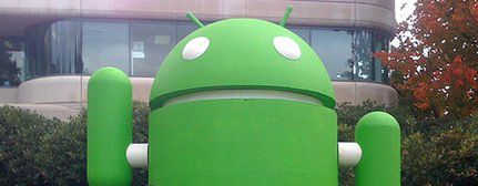 Google Android w siedzibie Google.