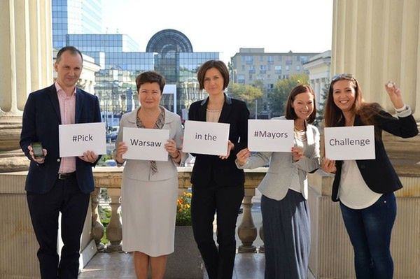 Warszawa jednym ze zwycięzców Mayors Challenge. Dostaniemy 1 mln euro