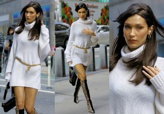 Stylowa Bella Hadid niczym supermodelka z lat 90.