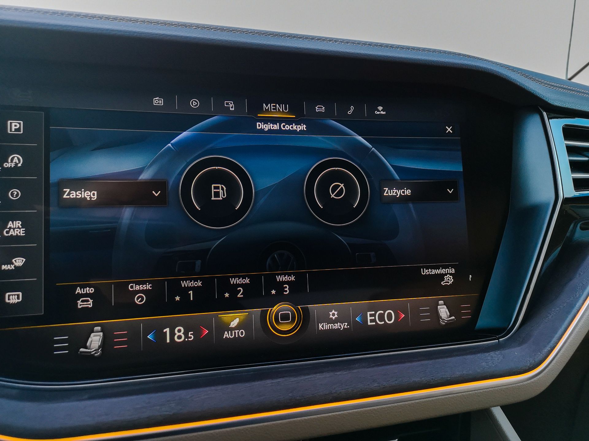 Volkswagen Touareg: Systemy wsparcia kierowcy z asystentem jazdy nocą i Innovision Cockpit 13