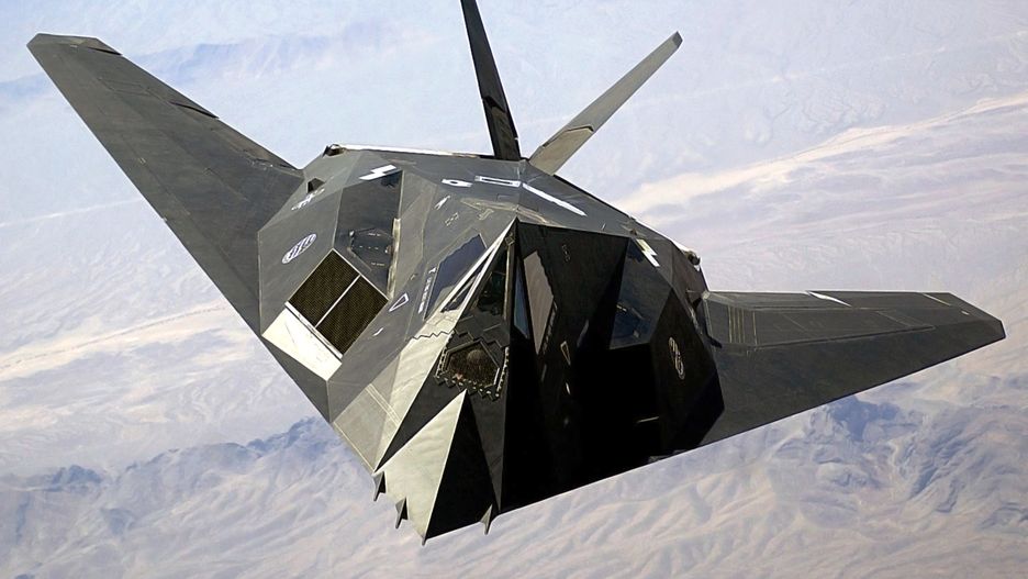 Trudno wykrywalny samolot F-117