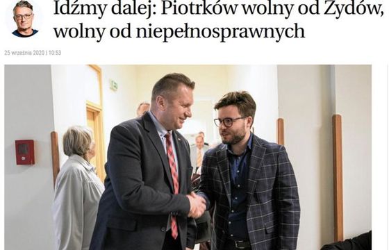 CMWP protestuje przeciw usunięciu tekstu o strefach LGBT z portalu Gazety Wyborczej. „To narusza wolność słowa”