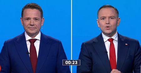 Nawrocki o Trzaskowskim. "Pan leci Gomułką, trochę PRL"