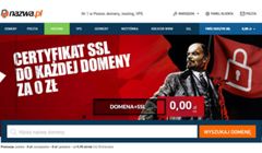 Wizerunek Włodzimierza Lenina pojawił się w kampanii nazwa.pl