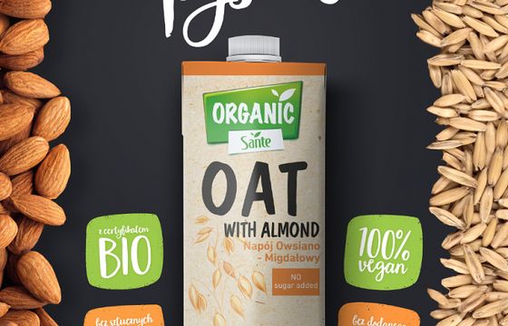 „Naturalnie pyszne!” napoje roślinne w kampanii promującej markę Sante Organic