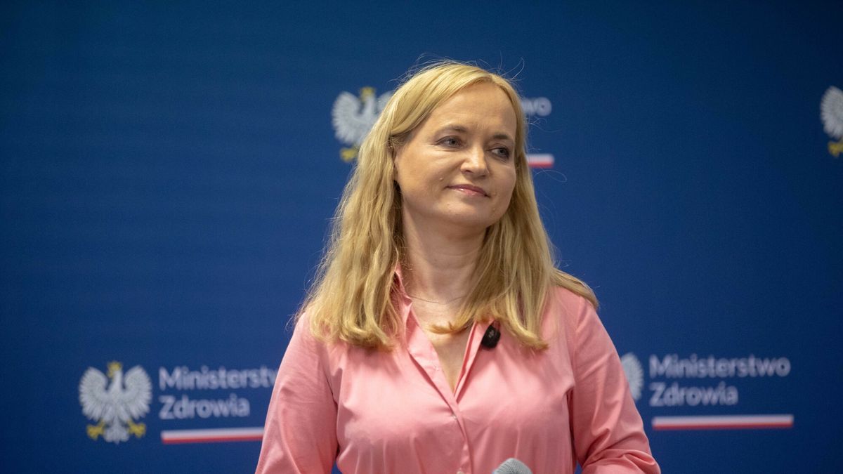 Minister zdrowia Jolanta Sobieranska-Grenda