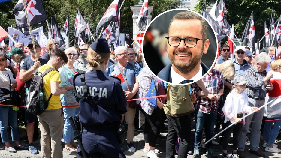 Mariusz Sokołowski sam był uczestnikiem marszu 4 czerwca