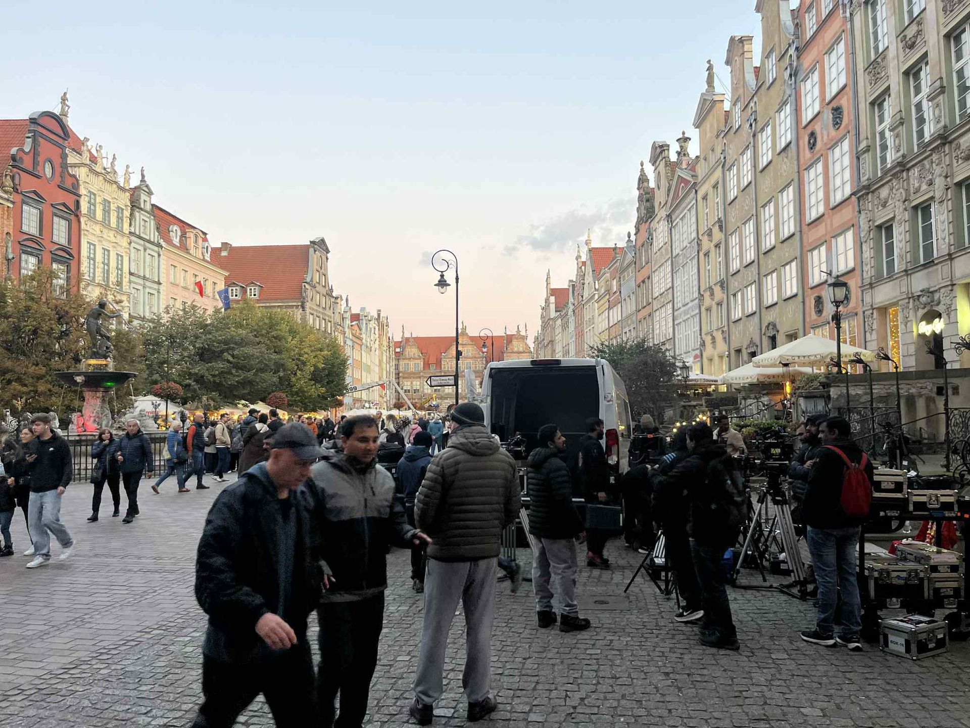 Turyści zastanawiają się, co się dzieje w Gdańsku 