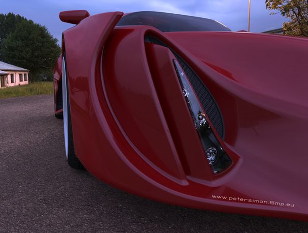 Najciekawsze niezależne koncepty Ferrari 3