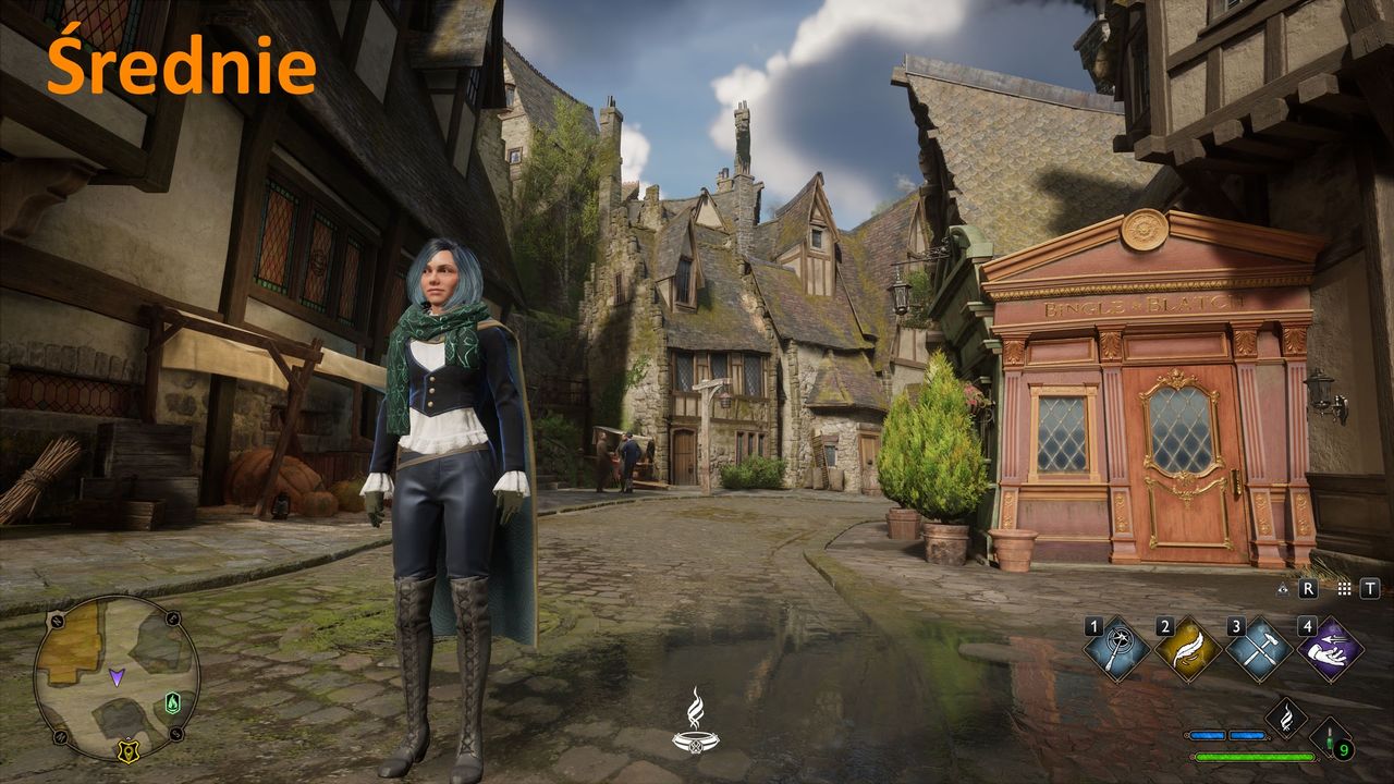 Hogwarts Legacy - ustawienia średnie