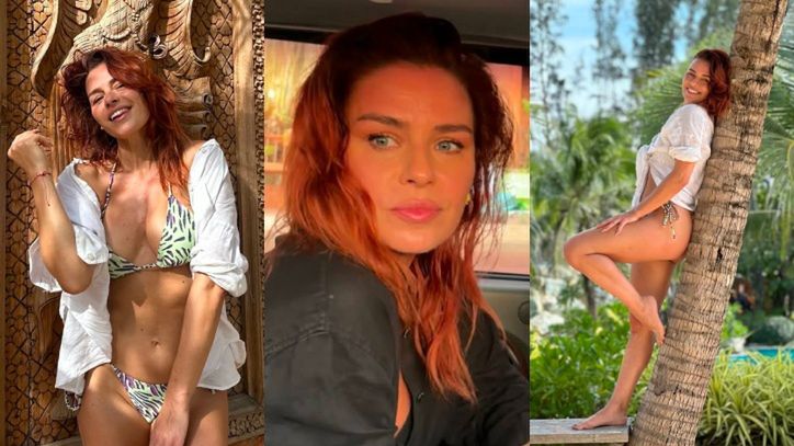 Natasza Urbańska eksponuje wyćwiczoną sylwetkę w bikini