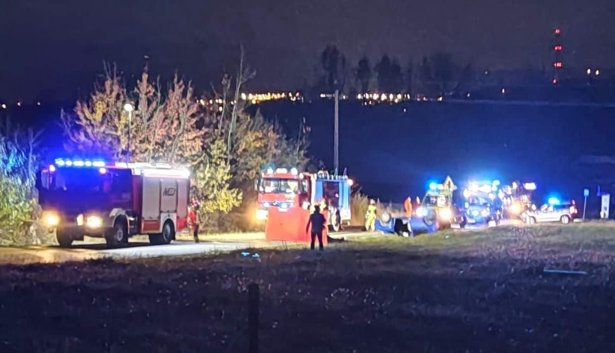 Tragiczny wypadek w Zagórzanach. Nie żyją dwie osoby