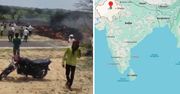 Katastrofa w Indiach. Rozbił się myśliwiec
