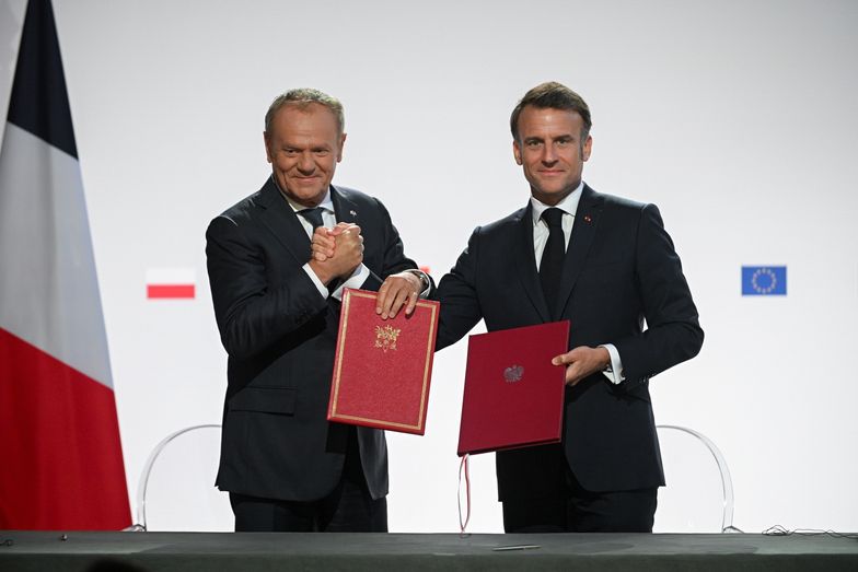 Tusk i Marcon podpisali nowy traktat polsko-francuski