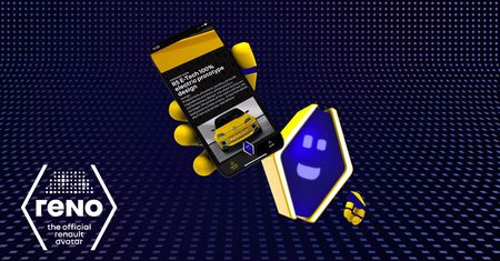 Renault tworzy własnego awatara na wzór Tesli – przed wami Reno