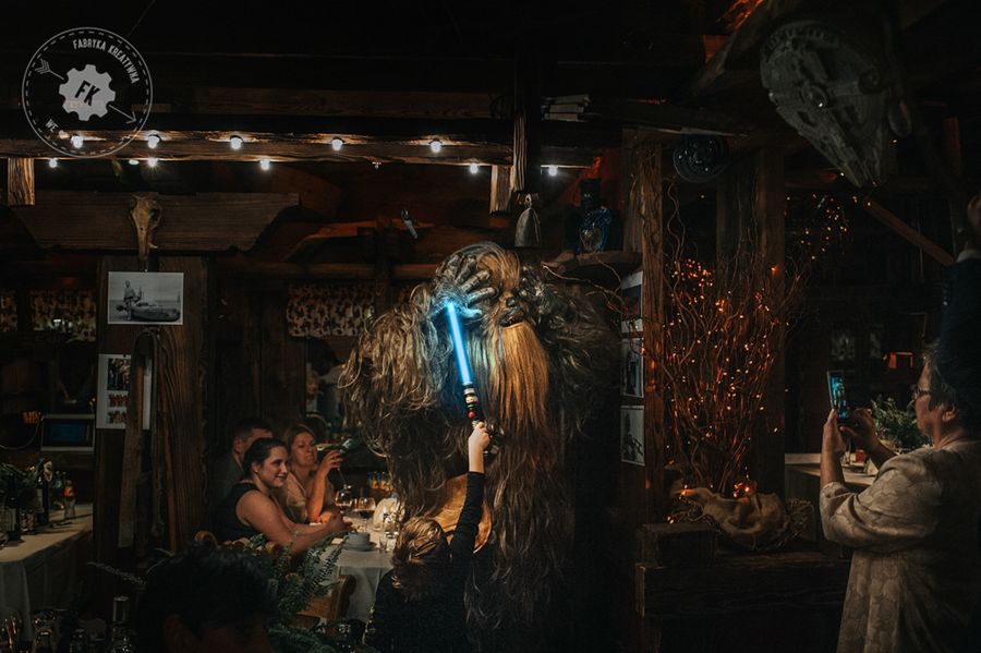 Dawno, dawno temu w odległej galaktyce... odbył się ślub - zdjęcia z ceremonii w klimacie Star Wars 41