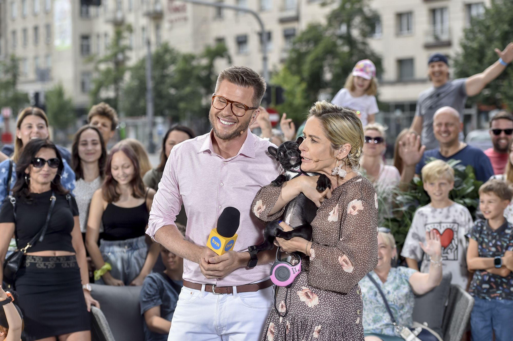 Małgorzata Ohme i Filip Chajzer