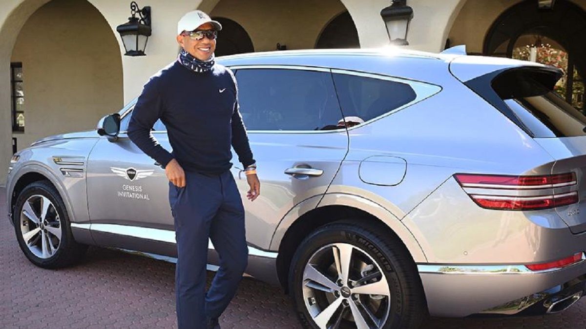 Tiger Woods Genesis GV80