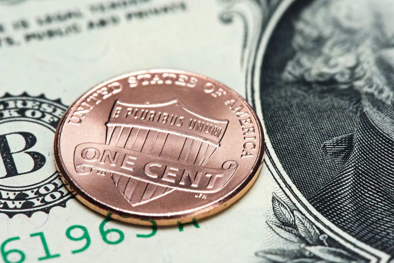 USA stampfen Ein-Cent-Münze ein: Einsparung von Millionen Dollar