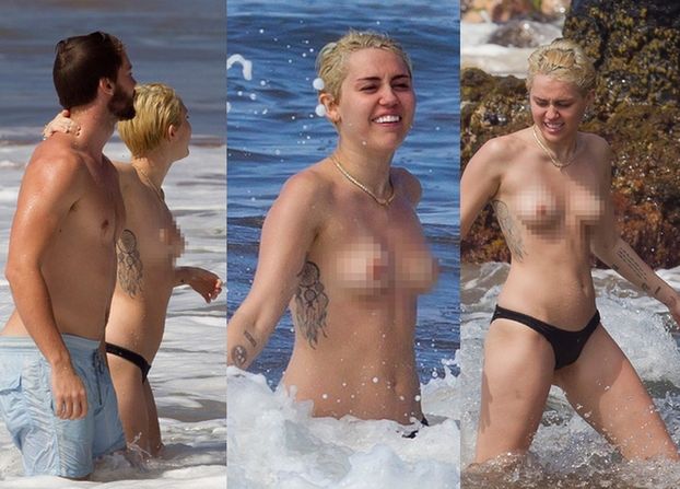 Miley Cyrus TOPLESS na Hawajach! (ZDJĘCIA)