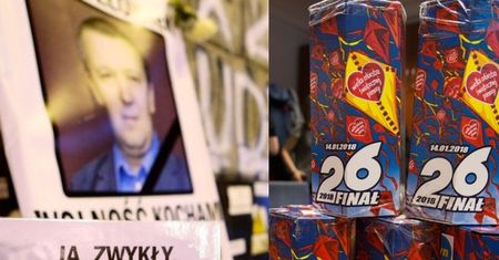Rodzina mężczyzny, który podpalił się pod Pałacem Kultury przekazała na WOŚP jego krawaty. Przesada?