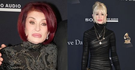 Odmienione Sharon i Kelly Osbourne meldują się na imprezie przed rozdaniem Grammy (ZDJĘCIA)