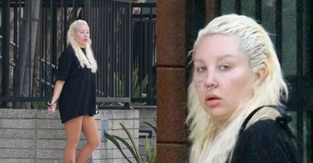 Amana Bynes prezentuje NATURALNE oblicze i nowe uczesanie podczas samotnego spaceru po Hollywood (ZDJĘCIA)