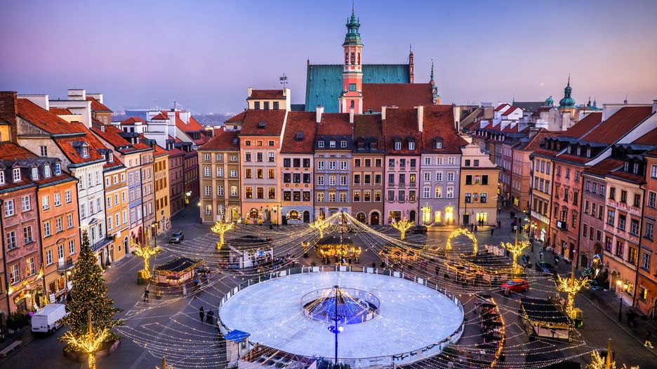 Jarmark bożonarodzeniowy we Warszawie