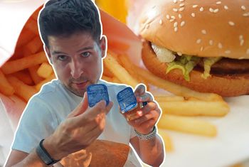 Podjechał pod McDrive i złożył zamówienie. Dietetyk złapał się za głowę