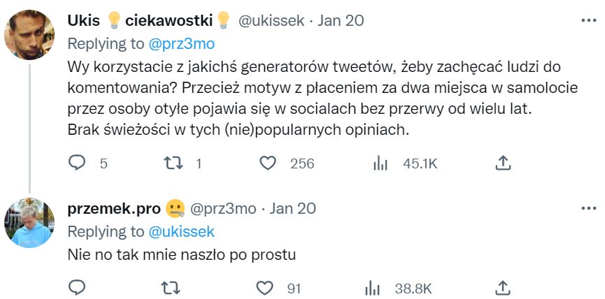 Przemek Pro o osobach otyłych