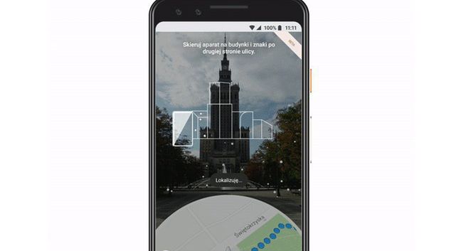 Google Maps z warstwą rozszerzonej rzeczywistość ułatwi poruszanie się po mieście