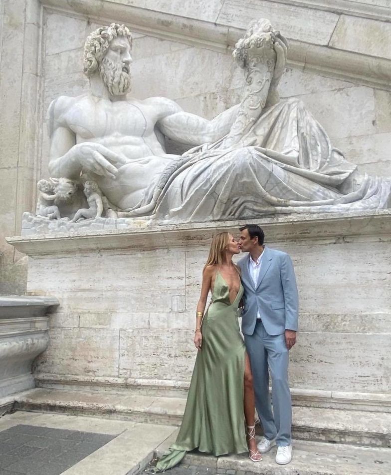 Jarosław Bieniuk i Zuzanna Pactwa na weselu w Rzymie