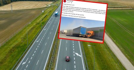 Wypadek na A1. Ciężarówka zmiażdżyła busa
