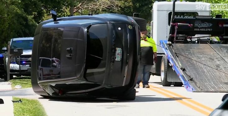 Tiger Woods miał wypadek samochodowy