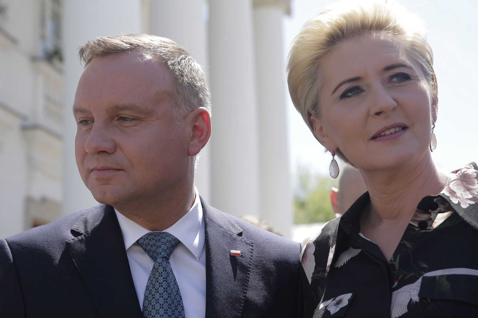 Andrzej i Agata Duda wpadli do znajomych na domówkę