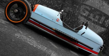 Morgan 3 Wheeler Gulf Edition - limitowane 3 kółka