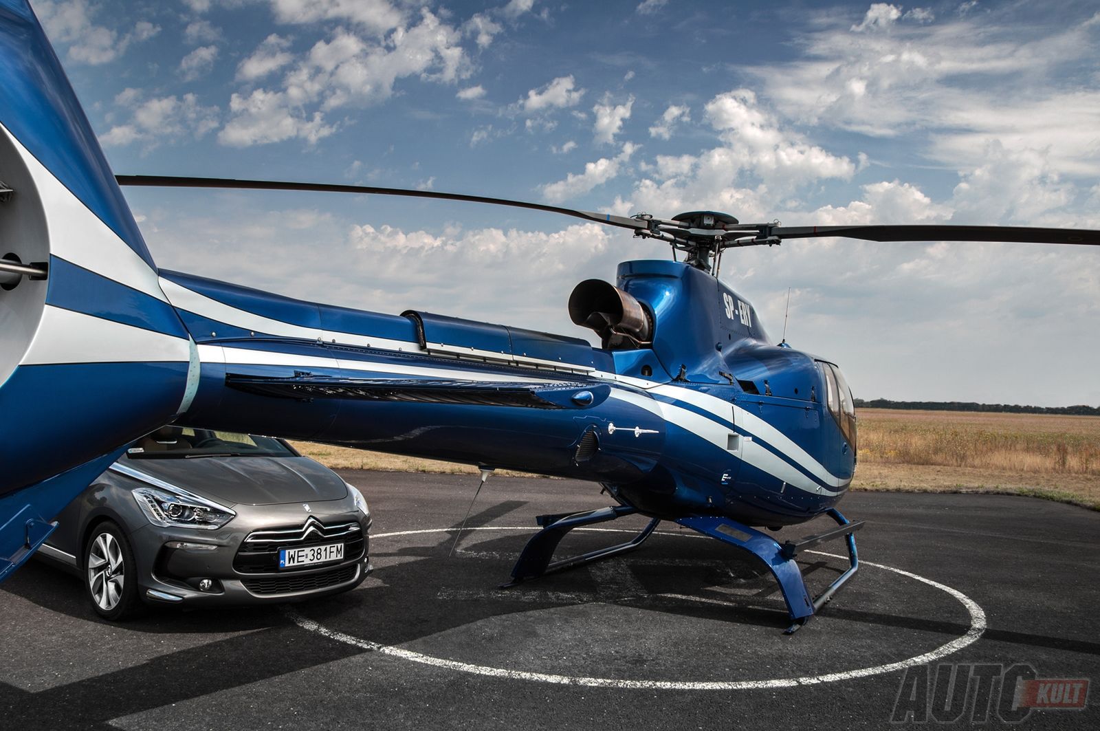 Citroën DS5 i Eurocopter EC130 [galeria autokult.pl] 9