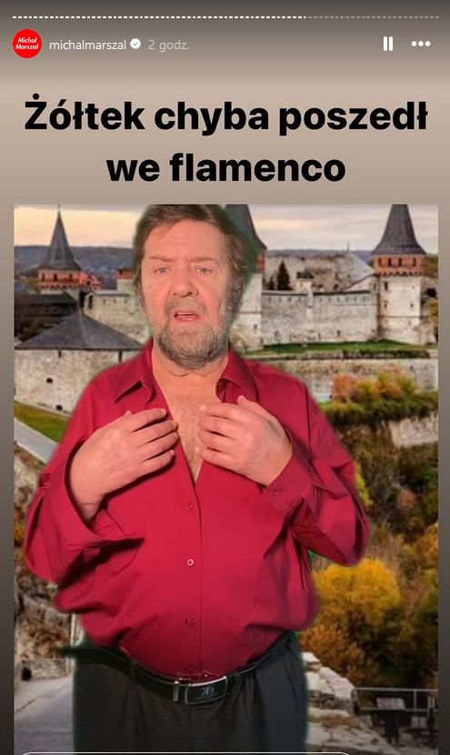 Żółtek i jego flamenco