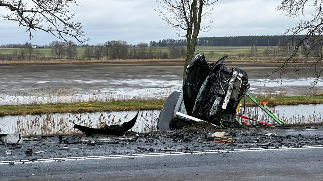 Groźny wypadek na dk 11