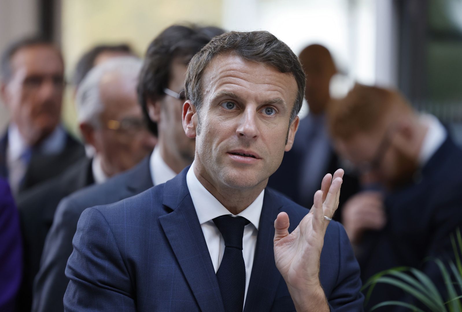 Macron: Kiedy będzie trzeba, porozmawiam z Putinem