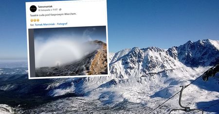 W Tatrach uchwycono widmo. Tajemnicze zjawisko przeraża i zachwyca