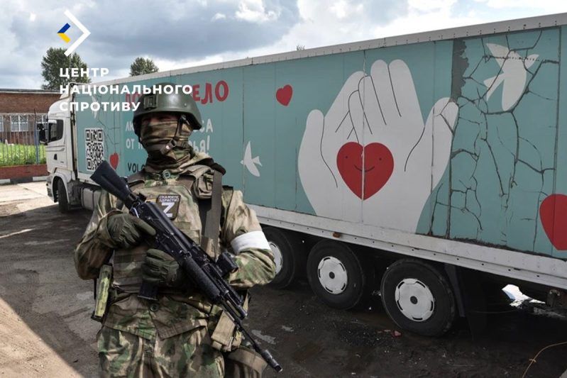 Panic in Russia. They are taking away humanitarian aid from Ukrainians