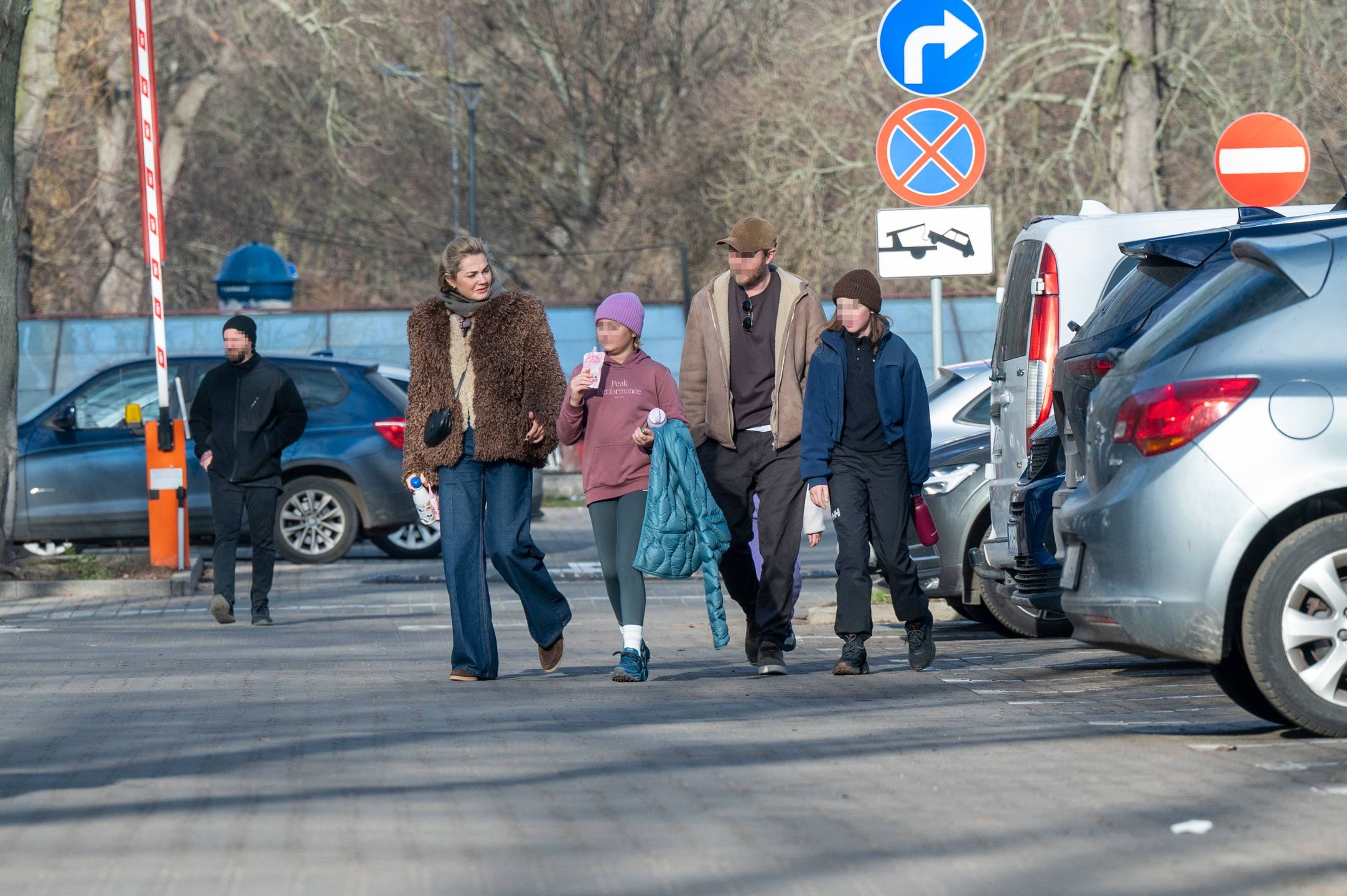 Małgorzata Socha na sobotnim spacerze