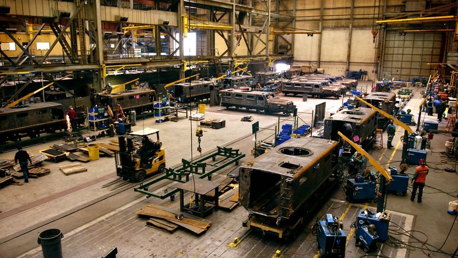 Fabryka Force Protection Industries produkująca pojazdy minoodporne MRAP Cougar